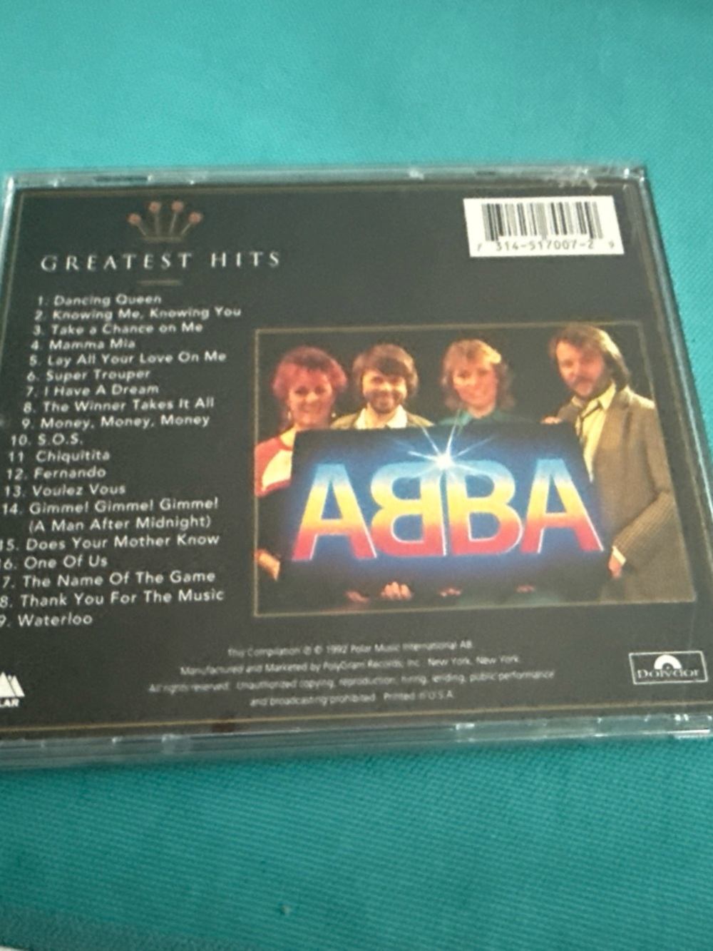 Abba gold greatest hits cd